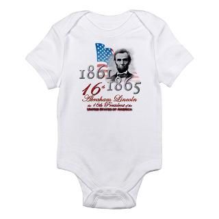 Abraham Lincoln Baby Bodysuits  Buy Abraham Lincoln Baby Bodysuits