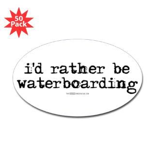 rather be waterboarding oval sticker 50 pk $ 113 99