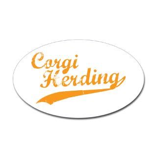 Corgi Herding 3 Lapel Sticker (48 pk)
