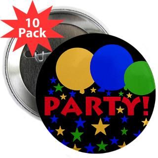 Balloons Party 2.25 Button (100 pack)