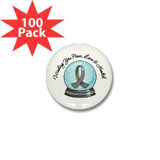brain cancer snowglobe mini button 100 pack $ 115 99