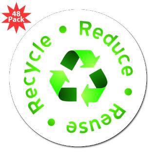Green Reduce Reuse Recycle : Science Geek Emporium
