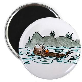 Cartoon Otter Magnet  Buy Cartoon Otter Fridge Magnets Online