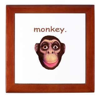 Monkey Head : Funny Animal T Shirts