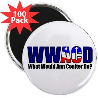 wwacd what would ann coulter do 2 25 magnet $ 139 99