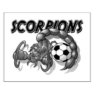 Scorpions Soccer (Black) : eShirtLabs