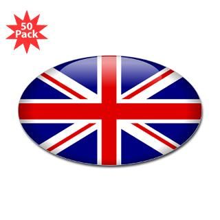 Gel Look UK Flag Oval Sticker (50 pk) for $140.00