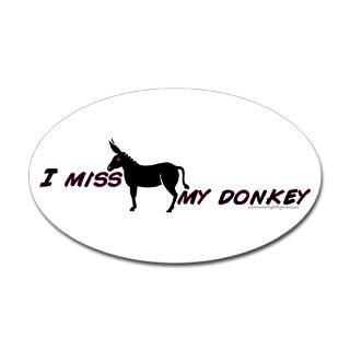 miss my donkey Framed Panel Print