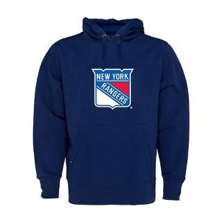 New York Rangers Dark Royal Signature Hooded Sweatshirt