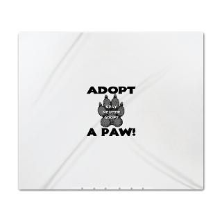 Adopt A Paw Spay Neuter Ad Drinking Glass