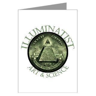 Illuminati Thank You Note Cards