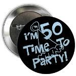 50, time to party! 50th birthday funny gifts : Winkys t shirts