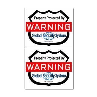 Fake Security Stickers & Window Decals : Cute TShirts and Gifts