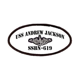 USS ANDREW JACKSON Patches for $6.50