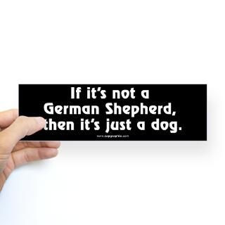 Funny German Shepherd Stickers  Car Bumper Stickers, Decals