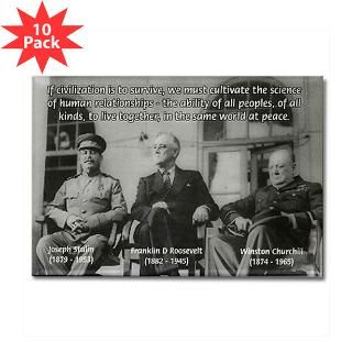 2nd World War Stalin Roosevelt Churchill  Famous Art Science Quotes