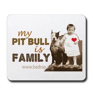 BAD RAP Store > Vintage Designs > My Pit Bull is Family