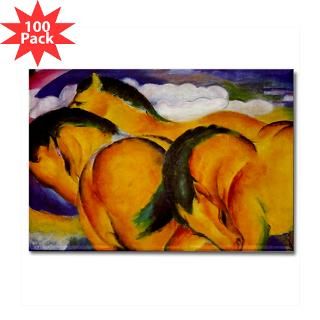 yellow horses rectangle magnet 100 pack $ 164 99