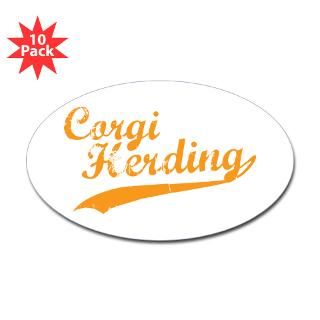 Corgi Herding Rectangle Magnet (100 pack)