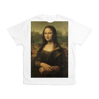 Mona Lisa Mens All Over Print T Shirt