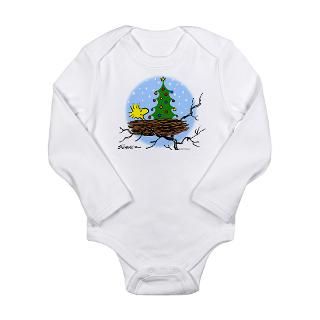 Woodstock Christmas Long Sleeve Infant Bodysuit