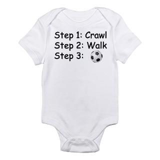 Soccer Steps Body Suit by customtees4tots