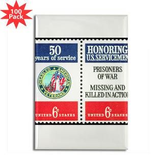 pow mia military stamp rectangle magnet 100 pack $ 182 49