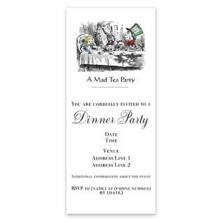 Mad Hatter Tea Party Invitations  Mad Hatter Tea Party Invitation