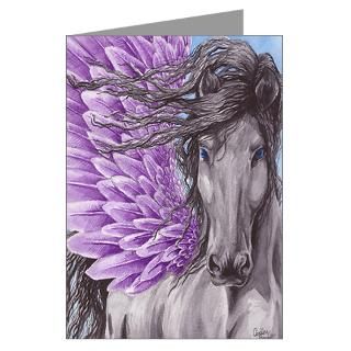 Viole Feathers Greeting Cards (Pk of 10) for