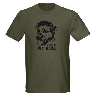 Propaganda poster art, t shirts and gifts for the Pit Bull Dog