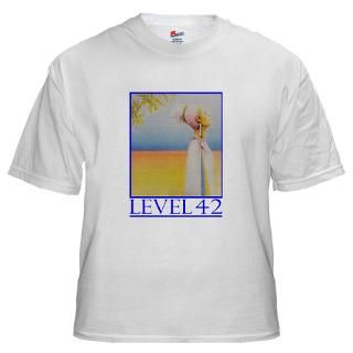 Level 42 Classic 1981 re issue White T Shirt for