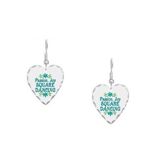 Square Dance Gifts  Square Dance Jewelry  Square Dancing Joy Earring