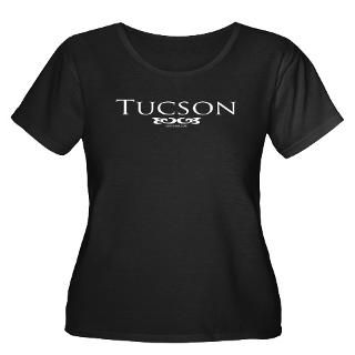 Tucson, Arizona Womens Plus Size Scoop Neck Dark for