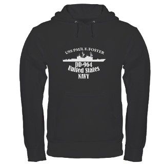 964 Gifts  964 Sweatshirts & Hoodies  USS Paul F Foster Hoodie (dark
