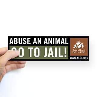 ALDF Bumper Sticker  Stickers  Animal Legal Defense Fund Online