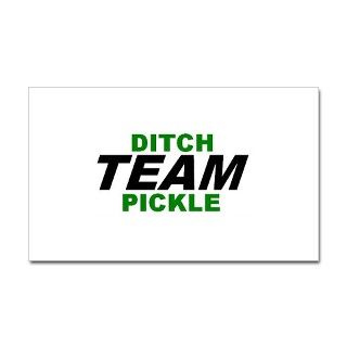 900 Gifts  900 Bumper Stickers  Team Ditch Pickle Rectangle Sticker