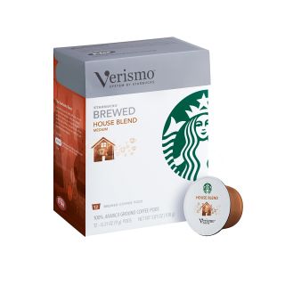 Receive a box of Starbucks Verismo House Blend Coffee Pods, 12ct with