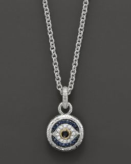 Judith Ripka Silver Evil Eye Necklace