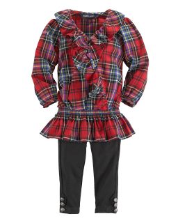 tartan tunic legging set sizes 9 24 months orig $ 55 00 sale $ 27