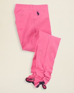 Ralph Lauren Childrenswear Girls Ruffled Leggings   Sizes 2T 6X