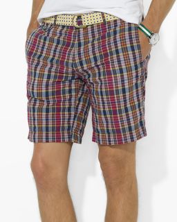 madras short price $ 89 50 color red blue size select size 30 31 32 33