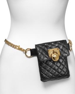 MICHAEL Michael Kors Chain Belt with Quilted Bag
