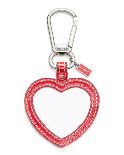 coach heart picture frame price $ 30 00 color red silver quantity 1 2