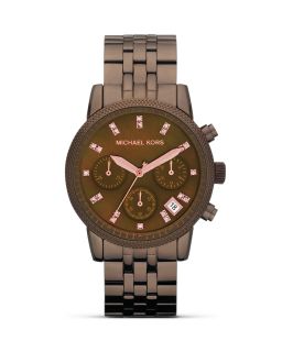 Michael Kors Chocolate Brown Watch, 36.5mm