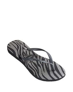 havaianas Slim Zebra Flip Flops