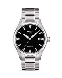 Tissot T Tempo Mens Black Automatic Classic Watch, 39mm