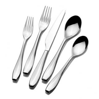 Towle Living Symphony 42 Piece Stainless Steel Flatware Set