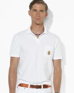 cotton mesh crest shirt price $ 89 50 color classic oxford size select