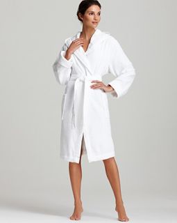 hudson park hood terry robe price $ 120 00 color white size one size