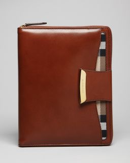 Burberry iPad Case   Bridle Leather Zip